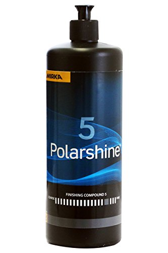 Mirka Politur/Polarshine 5/1000 ml/Professionelle Mittelfeine Politur/Silikonfrei von MIRKA