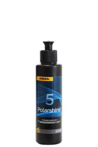 Mirka Politur/Polarshine 5/250 ml/Professionelle Mittelfeine Politur/Silikonfrei von MIRKA