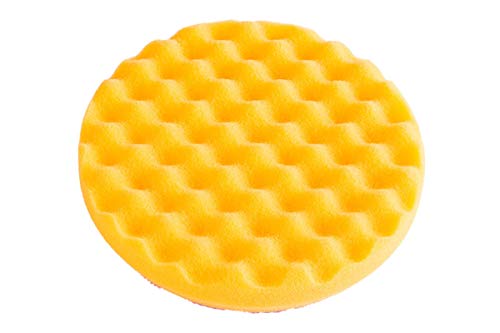 Polierkissen Tampone 135x25mm gelb Bugnato, 10/Conf. von MIRKA