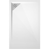 Mirlo - Mineralguss-Duschwanne extra flach trinity in WEIß 80x100 cm Ablauf linksbündig Mirlo - Mineralguss-Duschwanne extra flach trinity in WEIß 80x100 cm Ablauf linksbündig von MIRLO