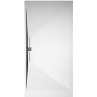 Mineralguss-Duschwanne extra flach edis Schieferoptik WEIß 70x150 cm Mineralguss-Duschwanne extra flach edis Schieferoptik WEIß 70x150 cm von MIRLO