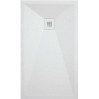 Mineralguss-Duschwanne extra flach onda Schieferoptik WEIß 70x110 cm Auslaufschutz in Farbe Mineralguss-Duschwanne extra flach onda Schieferoptik WEIß 70x110 cm Auslaufschutz in Farbe von MIRLO