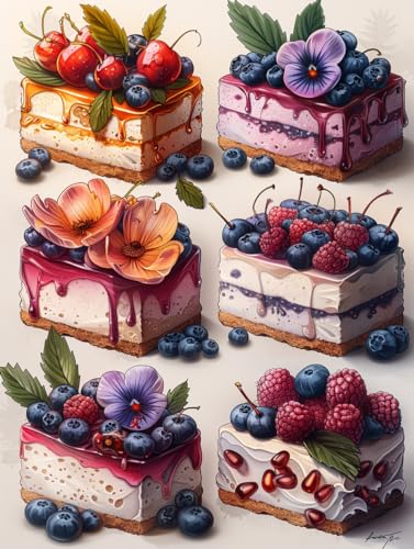 MIRONS Kreuzstich-Stickset, Exquisite Torte,I,50 * 70cm 11CT DIY gestempelte Kreuzstich-Kits Hand Volle Linie Vorgedruckte Stickerei Starter Kits für Anfänger MIRONS Kreuzstich-Stickset, Exquisite Torte,I,50 * 70cm 11CT DIY gestempelte Kreuzstich-Kits Hand Volle Linie Vorgedruckte Stickerei Starter Kits für Anfänger von MIRONS