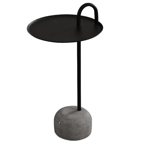 Beistelltisch für Wohnzimmer Teetisch Kleine Größe beweglicher Couchtisch Wohnzimmer Home Eisen Retro Nachttisch Kleiner runder Tisch Kreative Zement Beistelltisch Nachttisch Beistelltisch für Wohnzimmer Teetisch Kleine Größe beweglicher Couchtisch Wohnzimmer Home Eisen Retro Nachttisch Kleiner runder Tisch Kreative Zement Beistelltisch Nachttisch von MIROOOO