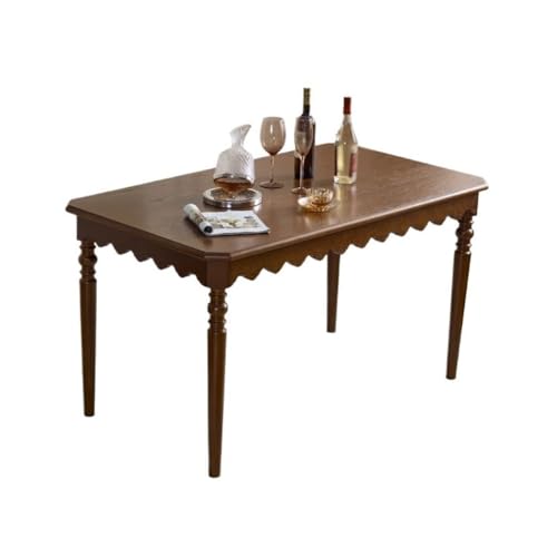Kaffee Tisch Home Retro Esstisch Schreibtisch Wohnzimmer Restaurant Massivholz Werkbank Esstisch von MIROOOO