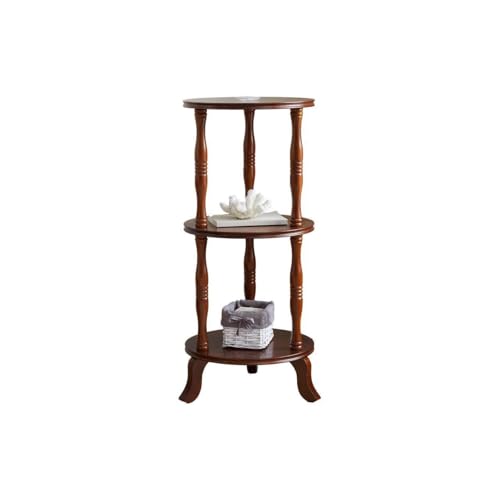 MIROOOO Beistelltisch für Wohnzimmer, Teetisch, Couchtisch, Retro, aus Holz, kleiner Beistelltisch für Wohnzimmer und Schlafzimmer, Nachttisch von MIROOOO