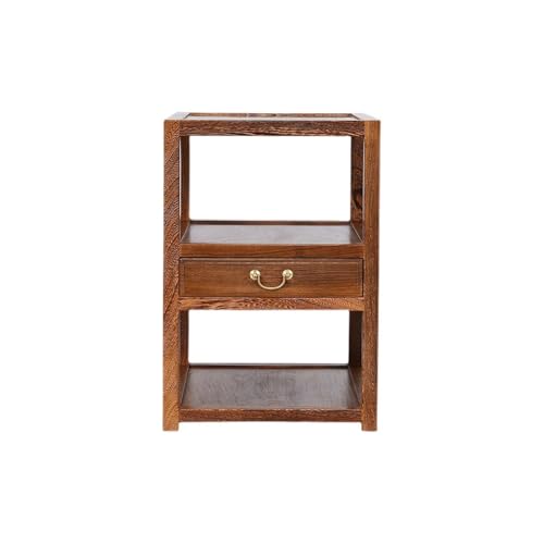 MIROOOO Beistelltisch für Wohnzimmer, Teetisch, kleiner Couchtisch aus Holz, Sofa-Ecke für Wohnzimmer, kleiner Beistelltisch im chinesischen Stil, Nachttisch MIROOOO Beistelltisch für Wohnzimmer, Teetisch, kleiner Couchtisch aus Holz, Sofa-Ecke für Wohnzimmer, kleiner Beistelltisch im chinesischen Stil, Nachttisch von MIROOOO