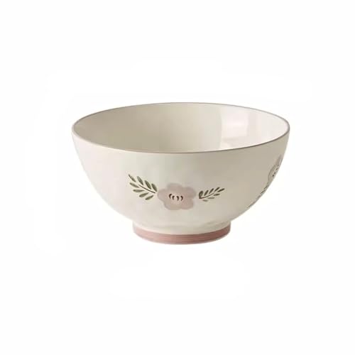 MIROOOO Ramen Schalen Obstschale Küche Instant Nudelschale Restaurant Geschirr Haushalt Keramik Reisschale Nudelschale Suppenschüssel Salatschüssel Speiseteller (S) von MIROOOO
