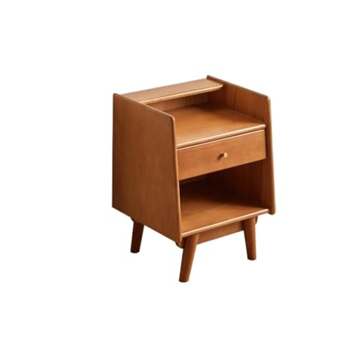 Nachttisch Home Massivholzbett Wohnzimmer Kleiner Schrank Nachttisch Nachttisch mit Schublade Nachttisch Beistelltisch Schlafzimmer Nachttisch(A) von MIROOOO
