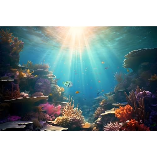 MIRRORANG 76x46cm Ozean Boden Aquarium Hintergrund Sonnenlicht Bunte Koralle Tropische Fische Tank Hintergrund Unterwasserwelt Fisch Tank Bilder MIRRORANG 76x46cm Ozean Boden Aquarium Hintergrund Sonnenlicht Bunte Koralle Tropische Fische Tank Hintergrund Unterwasserwelt Fisch Tank Bilder von MIRRORANG