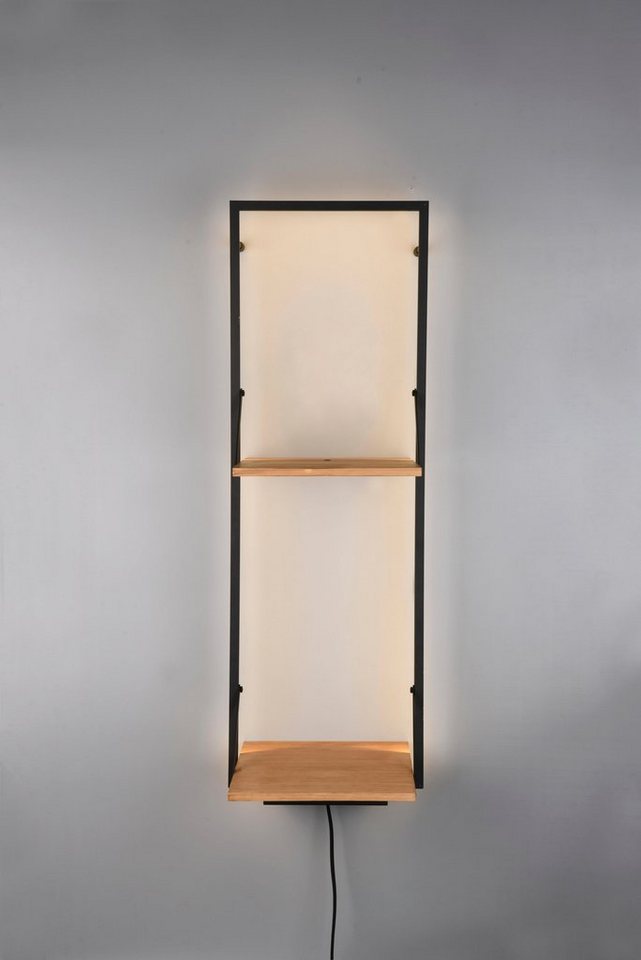 MIRRORS AND MORE Wandregal Leonie, 1-tlg., mit integriertem LED Backlight von MIRRORS AND MORE