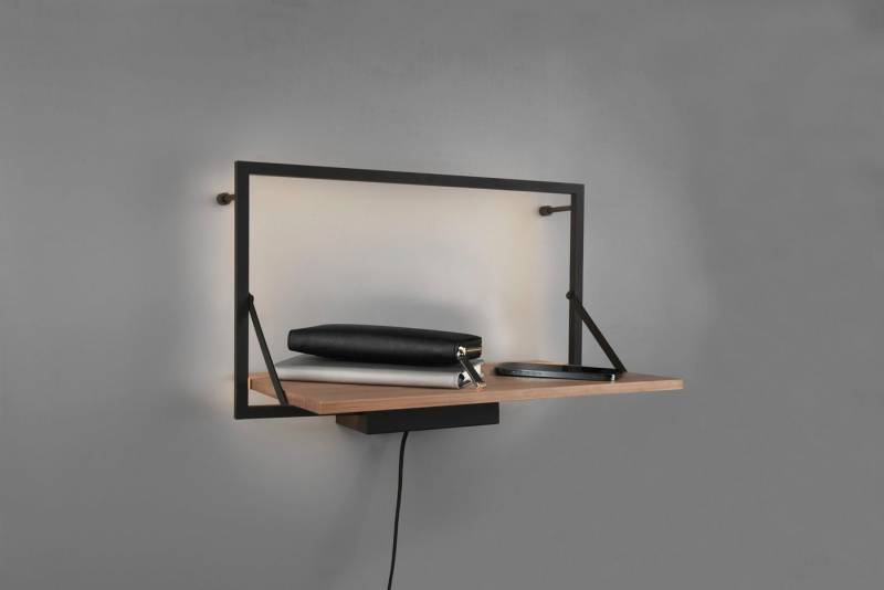 MIRRORS AND MORE Wandregal Leonie, 1-tlg., mit integriertem LED Backlight von MIRRORS AND MORE