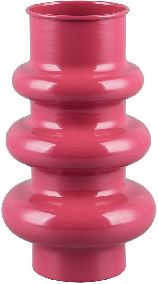 MIRRORS AND MORE Dekovase HOOP (1 St), Bunte Dekovase in auffälliger Form von MIRRORS AND MORE