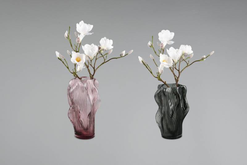 MIRRORS AND MORE Dekovase VAPOR (1 St), Dekovase in außergewöhnlicher Form von MIRRORS AND MORE