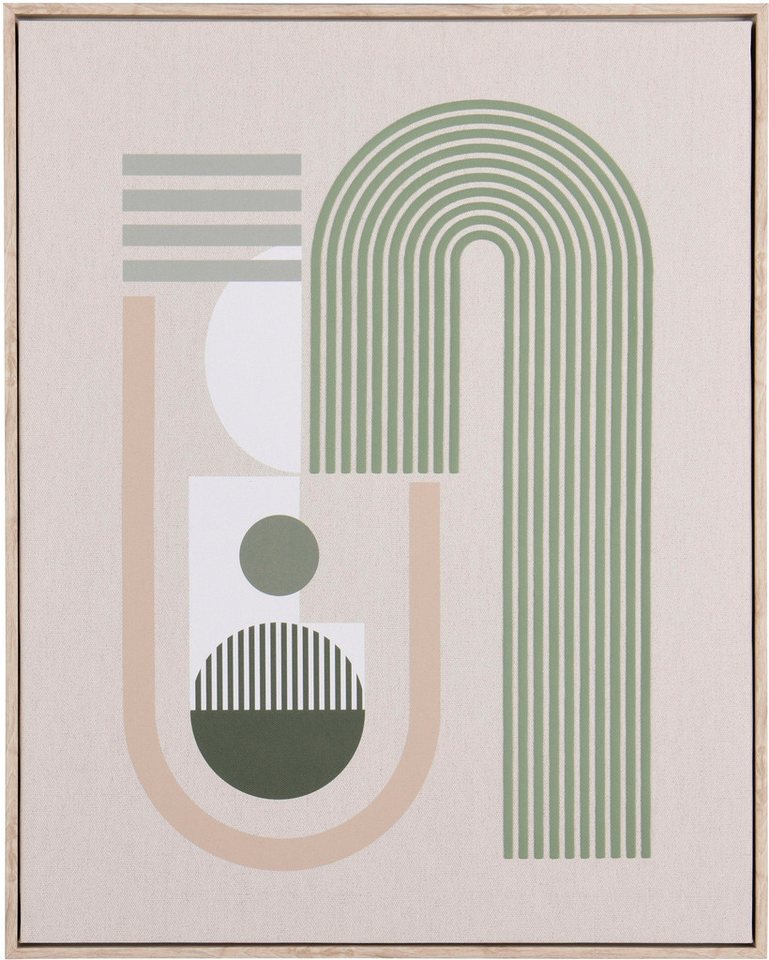 MIRRORS AND MORE Kunstdruck NORMA, (1 St), Kunstwerk im Geometrischen Design von MIRRORS AND MORE