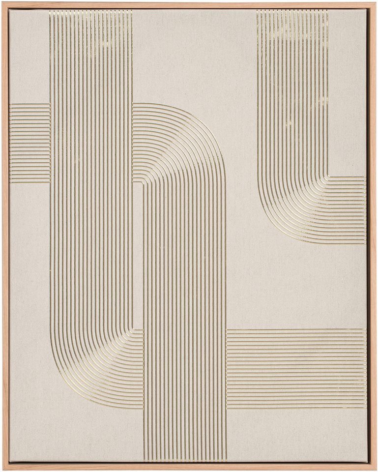 MIRRORS AND MORE Kunstdruck NORMA, (1 St), Kunstwerk im Geometrischen Design von MIRRORS AND MORE