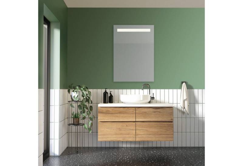 MIRRORS AND MORE LED-Lichtspiegel Tabea (1-St), integrierte LED-Beleuchtung von MIRRORS AND MORE