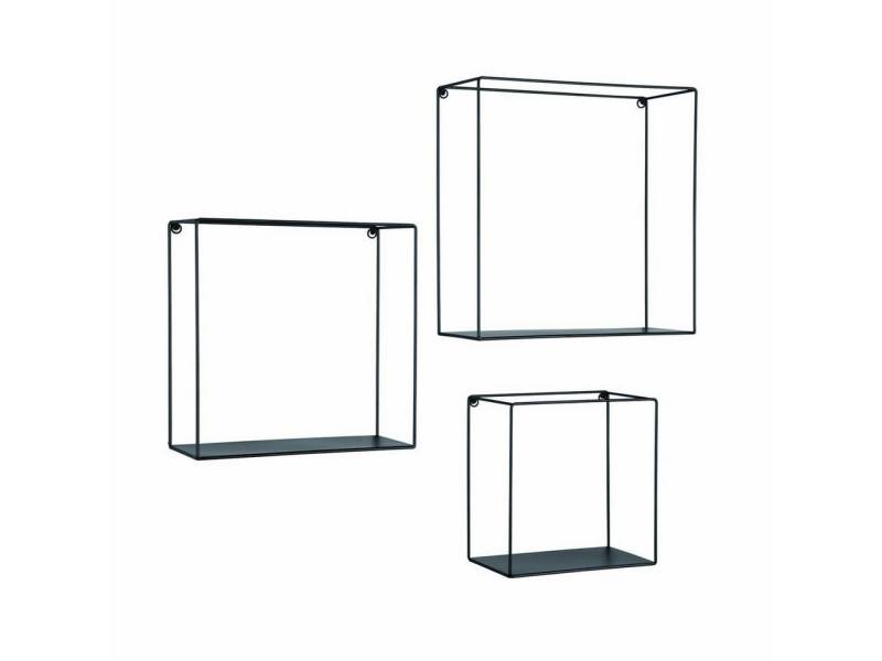 MIRRORS AND MORE Wandregal 3er Set Wandregal Rita von MIRRORS AND MORE