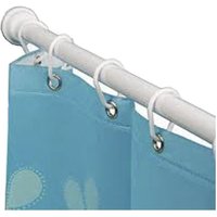 EDM - Vorhangstange - weiß - 75x125cm EDM - Vorhangstange - weiß - 75x125cm von MIRTAK