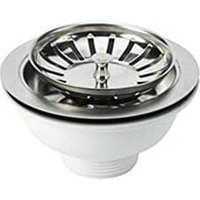 Spülbeckenventil - ø113mm - mit Gitter - (verpackt) von MIRTAK