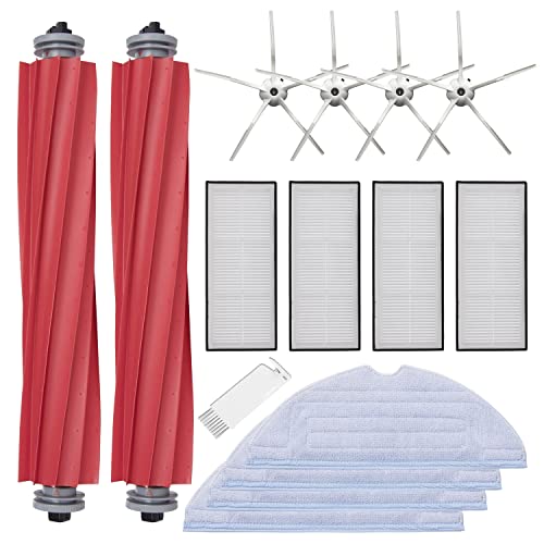 MIRTUX Ersatzset kompatibel mit Roborock S7 S75 S70 S7Max S7Maxv T7s Plus Filter Seitenbürsten Mittelrolle Mopp Ersatz Roborok Roborok S7 Roboterstaubsauger MIRTUX Ersatzset kompatibel mit Roborock S7 S75 S70 S7Max S7Maxv T7s Plus Filter Seitenbürsten Mittelrolle Mopp Ersatz Roborok Roborok S7 Roboterstaubsauger von MIRTUX