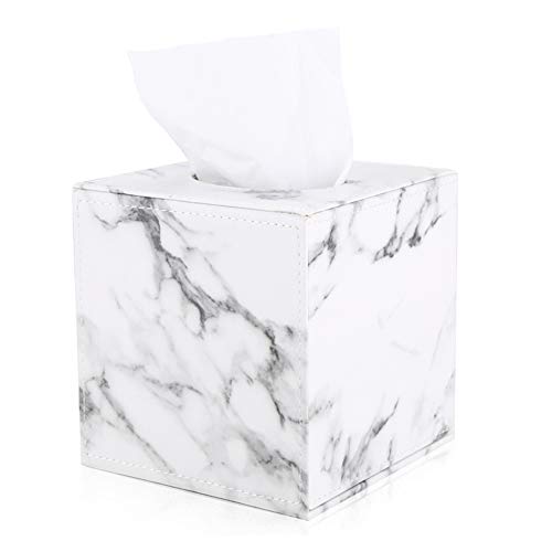 Marmor Würfel Quadratische Taschentuchbox PU Leder Rolle Taschentuchhalter Toilettenpapierbox Serviettenetui Abdeckung Kanister Spender Halter Büro Schreibtisch Taschentücher Geschützte Hülle Marmor Würfel Quadratische Taschentuchbox PU Leder Rolle Taschentuchhalter Toilettenpapierbox Serviettenetui Abdeckung Kanister Spender Halter Büro Schreibtisch Taschentücher Geschützte Hülle von MISETA
