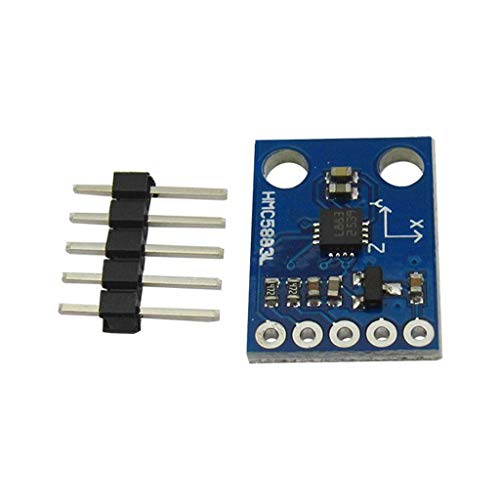 MISHITI GY-273 HMC5883L Dreifach-Kompass Magnetometer Sensormodul Feldplatine 3-5V von MISHITI