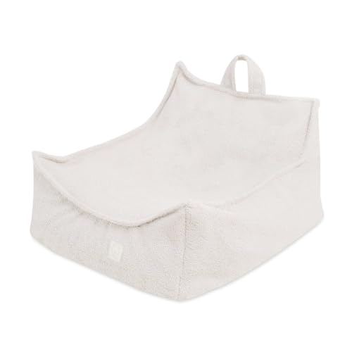 MISIOO Sitzsack Kinder - Kindersessel Ab 1 Jahr, Bequemer Kinder Sessel, Stabil und Weich, Boucle Material, 77x67x50cm, Sessel Kinder mit Tragegriff, Waschbares Cover bis 30°C Handwäsche von MISIOO