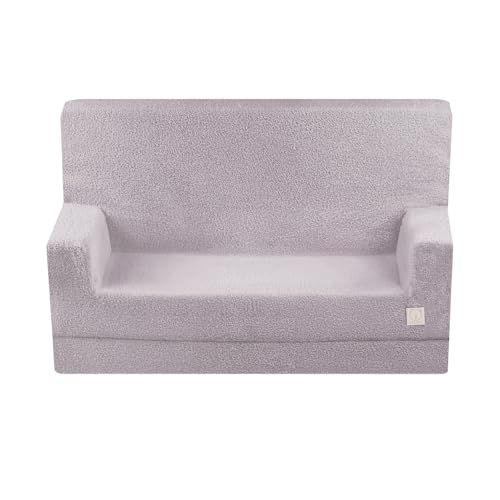 MISIOO Spielsofa für Kinder mit Armlehnen - Kinder Sofa - Sofa Bed - Weich, Sicher - Leicht zu Reinigen - Tragbar und Leicht für Kinderzimmer oder Spielzimmer von MISIOO