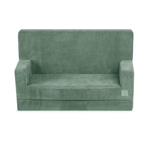 MISIOO Spielsofa für Kinder mit Armlehnen - Kinder Sofa - Sofa Bed - Weich, Sicher - Leicht zu Reinigen - Tragbar und Leicht für Kinderzimmer oder Spielzimmer von MISIOO