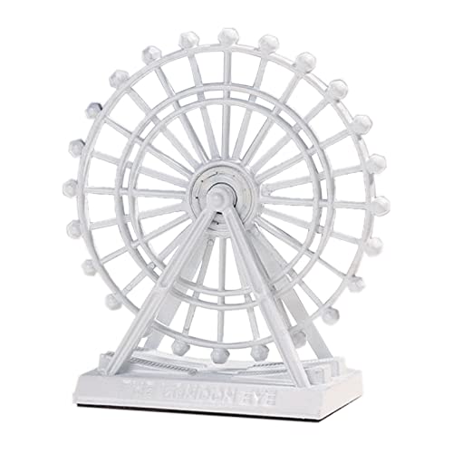 MISNODE Riesenrad Ornament, Riesenrad Geschenk Retro Metall Riesenrad Skulptur Weihnachten Riesenrad Tischdekoration Kreatives Mini Riesenrad von MISNODE