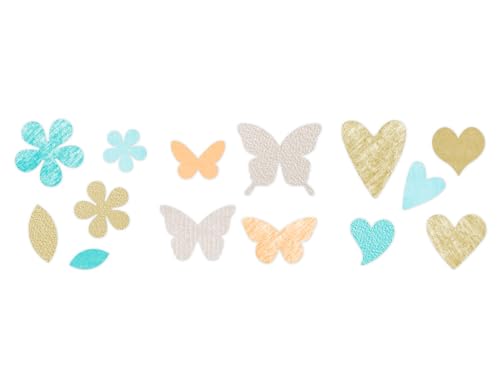 ZUG 3er Set dicke Matrizen Blumen Schmetterlinge Herzen ZUG 3er Set dicke Matrizen Blumen Schmetterlinge Herzen von MISS KUTY