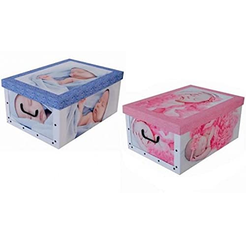 Topcase Baby Sleep Rosa/Hellblau 52 x 40 x 25 von MISS SPACE