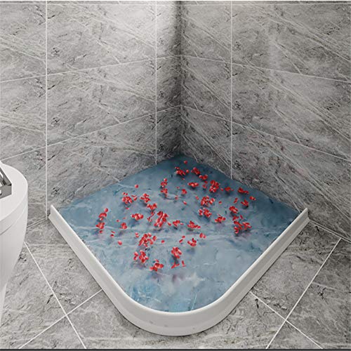 MISSLIU Silikon wassersperre, Bad wasserstopper hochwassersperre kofferdam silikon Wasser Blocker trocken und feucht abscheidung 140cm Gray von MISSLIU
