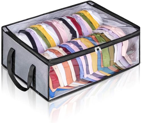 MISSLO Hut Aufbewahrung für Baseball Cap, große Hutschachtel hält bis zu 40 Hüte, breite Kappenträger Organizer für Schrank faltbare Kappenhalter Tasche, grau MISSLO Hut Aufbewahrung für Baseball Cap, große Hutschachtel hält bis zu 40 Hüte, breite Kappenträger Organizer für Schrank faltbare Kappenhalter Tasche, grau von MISSLO
