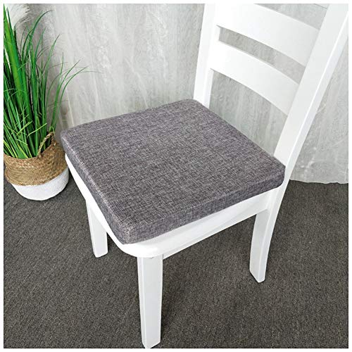 MISSMAO Sitzkissen für Stühle Drinnen Und Draußen - Bequeme Stuhlauflage - Steppkissen Sitzpolster Kissen,Grau,50x50x8cm MISSMAO Sitzkissen für Stühle Drinnen Und Draußen - Bequeme Stuhlauflage - Steppkissen Sitzpolster Kissen,Grau,50x50x8cm von MISSMAO