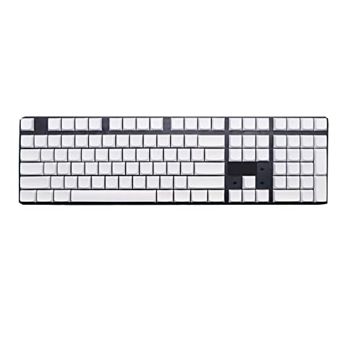 MISUVRSE 108 Key PBT Blank Keycaps Cherry OEM XDA Profile Letter White Keycap For Cherry MX Switches Mechanical Keyboard White Keycaps MISUVRSE 108 Key PBT Blank Keycaps Cherry OEM XDA Profile Letter White Keycap For Cherry MX Switches Mechanical Keyboard White Keycaps von MISUVRSE