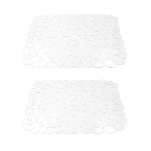 2er Set Home Weich-PVC Spülbeckenmatten Spüle Netz Geschirr Abtropfmatte Spülbecken Zubehör PVC Geeignet zum Trocknen von Geschirr 2er Set Home Weich-PVC Spülbeckenmatten Spüle Netz Geschirr Abtropfmatte Spülbecken Zubehör PVC Geeignet zum Trocknen von Geschirr von MISUVRSE