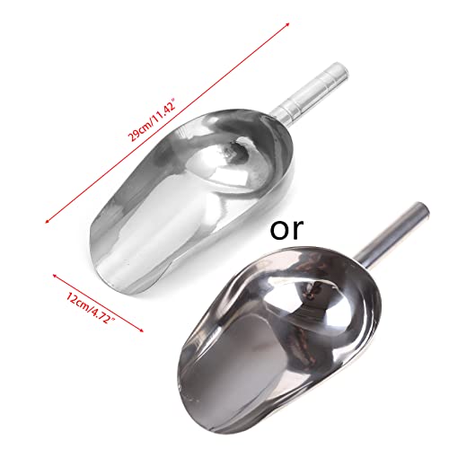 Edelstahl Eisschaufel Lebensmittelmehl Zucker Trockenwaren Schaufel Küchenbar Werkzeuge Weinstangen Dekorationen Edelstahl Eisschaufel Lebensmittelmehl Zucker Trockenwaren Schaufel Küchenbar Werkzeuge Weinstangen Dekorationen von MISUVRSE