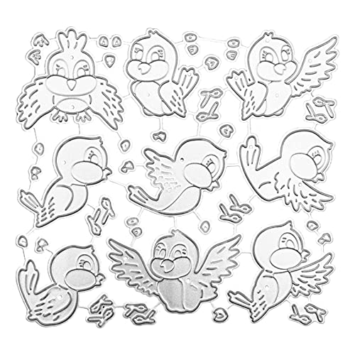 Kleine Vogel Stanzformen Vogel Metall Stanzformen Für DIY Prägung Scrapbooking Papierkarten Fotorahmenherstellung Dekor Vogel Stanzformen Niedlicher Vogel Metall Stanzformen von MISUVRSE