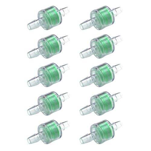 MISUVRSE 10pcs Aquariumluftpumpen Prüfen Ventile Pumpenschutz Für Fischtanks Gelenkrohre Schlauch Haushaltsfilter Hausaquarien von MISUVRSE
