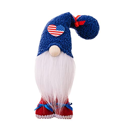 MISUVRSE 4. Juli Patriotische Tomtes Für Amerikanische Unabhängigkeitstag Geschenkgedenktag Gesichtliche Dolle Tiered Tablett Dekoration Patriotische MISUVRSE 4. Juli Patriotische Tomtes Für Amerikanische Unabhängigkeitstag Geschenkgedenktag Gesichtliche Dolle Tiered Tablett Dekoration Patriotische von MISUVRSE