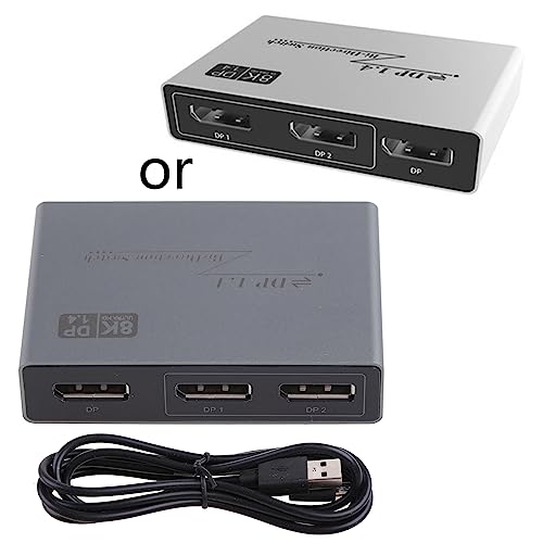MISUVRSE BI Regisseur 1.4 Schalter 8K 30Hz 4K 144Hz Splitterwandler BI Regisseur Für Multi Monitore 3D Anzeigen von MISUVRSE