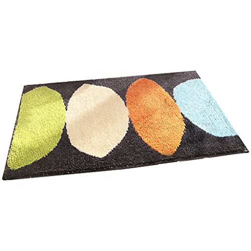 MISUVRSE Badezimmer Anti Rutschmatte Absorbierende Duschbodenboden Teppich Tür Eingangsteppich Fußmat Home Decor Absorption Duschbodenboden Teppich von MISUVRSE