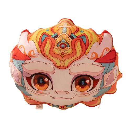 MISUVRSE Freudiges Jahr Der Drachen Maskottchen Kissen Schöne Neue Tierspielzeug Jahrestagsgeschenk Cotton Multi Funktionales MISUVRSE Freudiges Jahr Der Drachen Maskottchen Kissen Schöne Neue Tierspielzeug Jahrestagsgeschenk Cotton Multi Funktionales von MISUVRSE