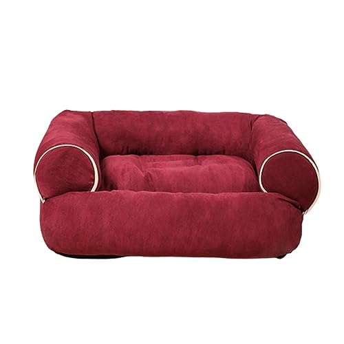 MISUVRSE Hundebett Stilvolles Nest Für Kleine Welpenkätzchen Nicht Rutsches Hundkorb Haustierbett Mit Abnehmbarem Kissen Mehrfarbige Haustiermöbel MISUVRSE Hundebett Stilvolles Nest Für Kleine Welpenkätzchen Nicht Rutsches Hundkorb Haustierbett Mit Abnehmbarem Kissen Mehrfarbige Haustiermöbel von MISUVRSE