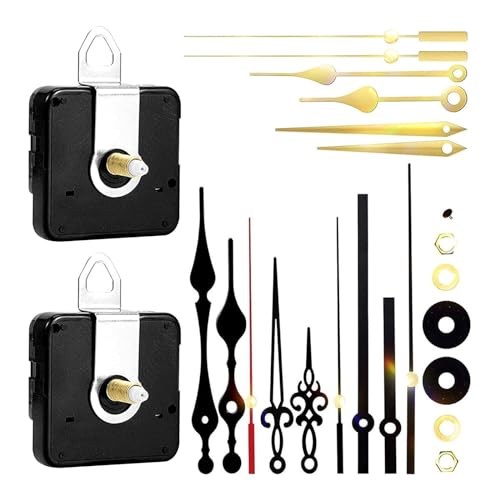 MISUVRSE Silents Clock Installation Set Clock Movement Replacement Kits Essential ABS Clock Repair Tool For Handmade Workshops MISUVRSE Silents Clock Installation Set Clock Movement Replacement Kits Essential ABS Clock Repair Tool For Handmade Workshops von MISUVRSE
