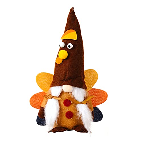 MISUVRSE Türkei Gnomes Handgefertigt Skandinavische Schwedische Figuren Plüsch Ornamente Für Thanksgiving Day Ernte Wohnhäuser Gnomes Outdoor MISUVRSE Türkei Gnomes Handgefertigt Skandinavische Schwedische Figuren Plüsch Ornamente Für Thanksgiving Day Ernte Wohnhäuser Gnomes Outdoor von MISUVRSE