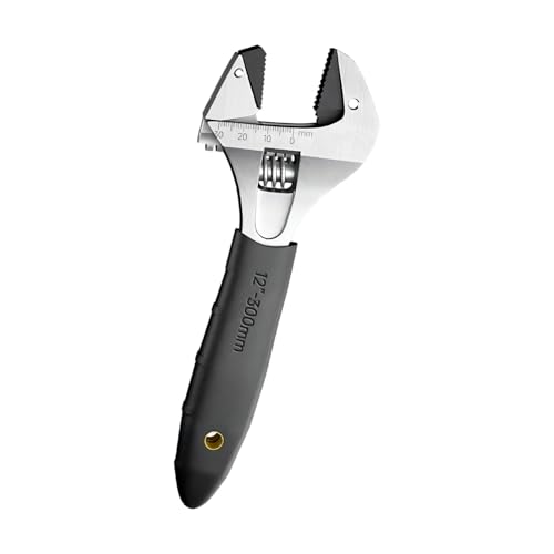 MISUVRSE Verbesserte multifunktionale Rohrzange, Öffnung, verstellbar, für Haushalt, strapazierfähig, manuelle Reparatur, schnelles Öffnen, Rohr, ergonomischer Griff von MISUVRSE