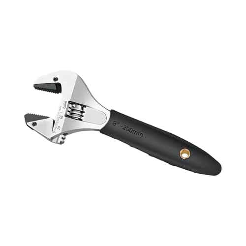 MISUVRSE Verbesserte multifunktionale Rohrzange, Öffnung, verstellbar, für Haushalt, strapazierfähig, manuelle Reparatur, schnelles Öffnen, Rohr, ergonomischer Griff von MISUVRSE